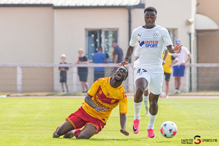 football match de préparation : amiens sc v quevilly rouen métropole