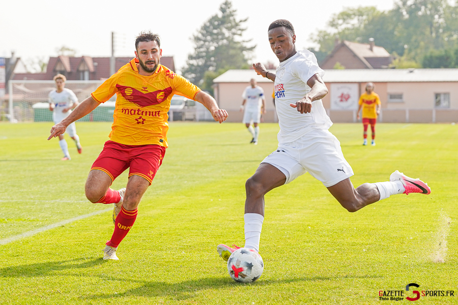 football match de préparation : amiens sc v quevilly rouen métropole