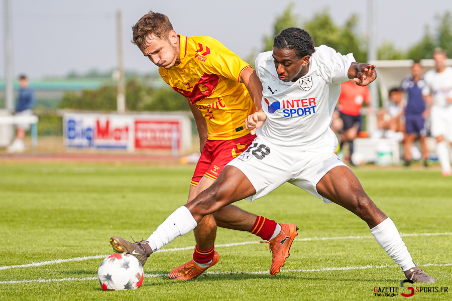 football match de préparation : amiens sc v quevilly rouen métropole