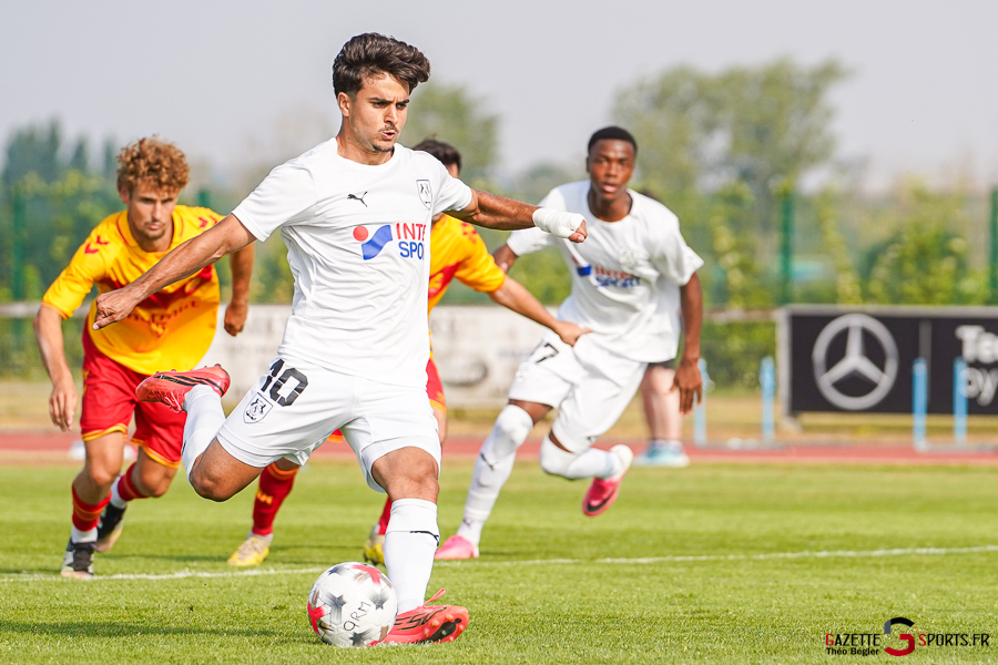 football match de préparation : amiens sc v quevilly rouen métropole