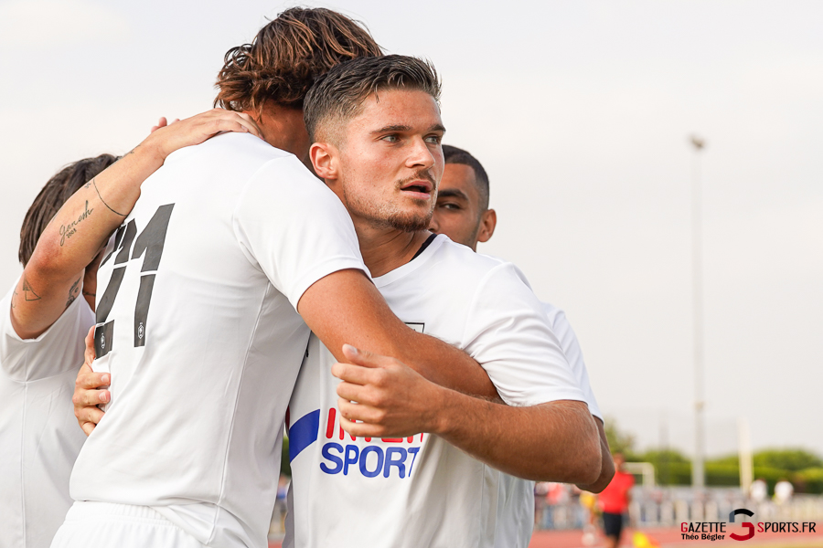 football match de préparation : amiens sc v quevilly rouen métropole