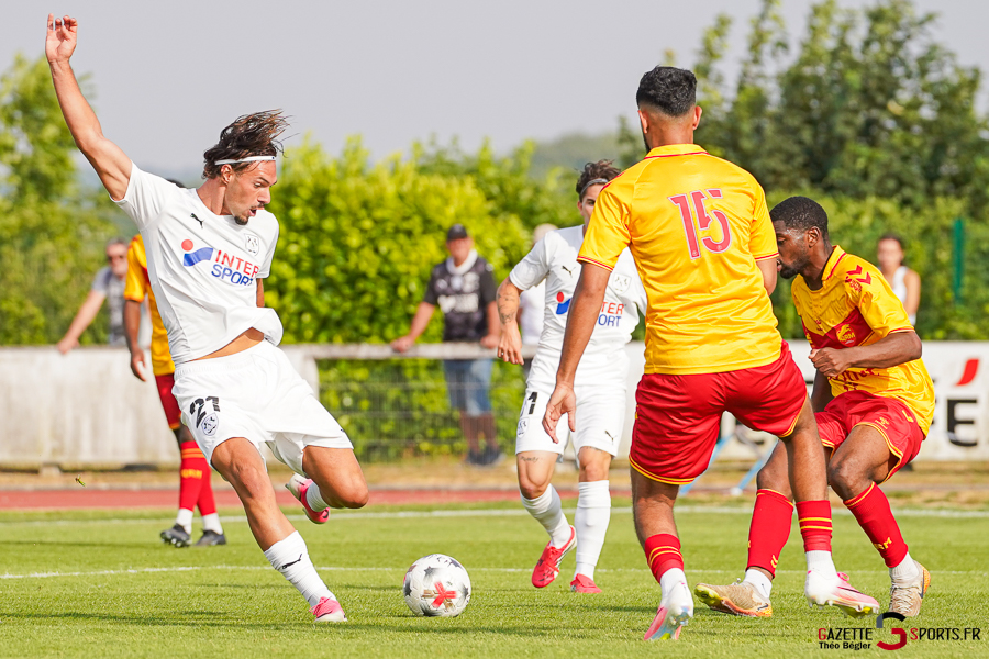football match de préparation : amiens sc v quevilly rouen métropole