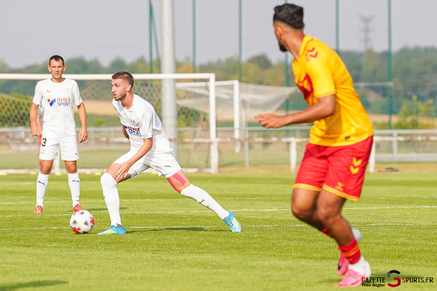 football match de préparation : amiens sc v quevilly rouen métropole