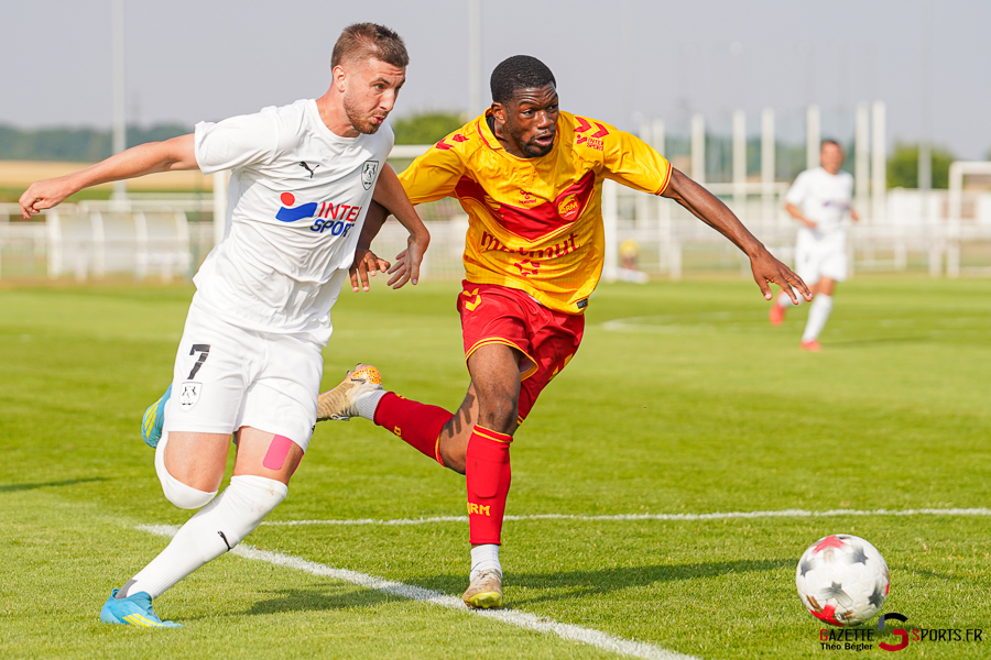 football match de préparation : amiens sc v quevilly rouen métropole