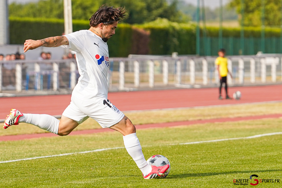 football match de préparation : amiens sc v quevilly rouen métropole