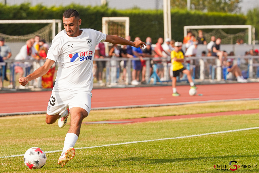 football match de préparation : amiens sc v quevilly rouen métropole