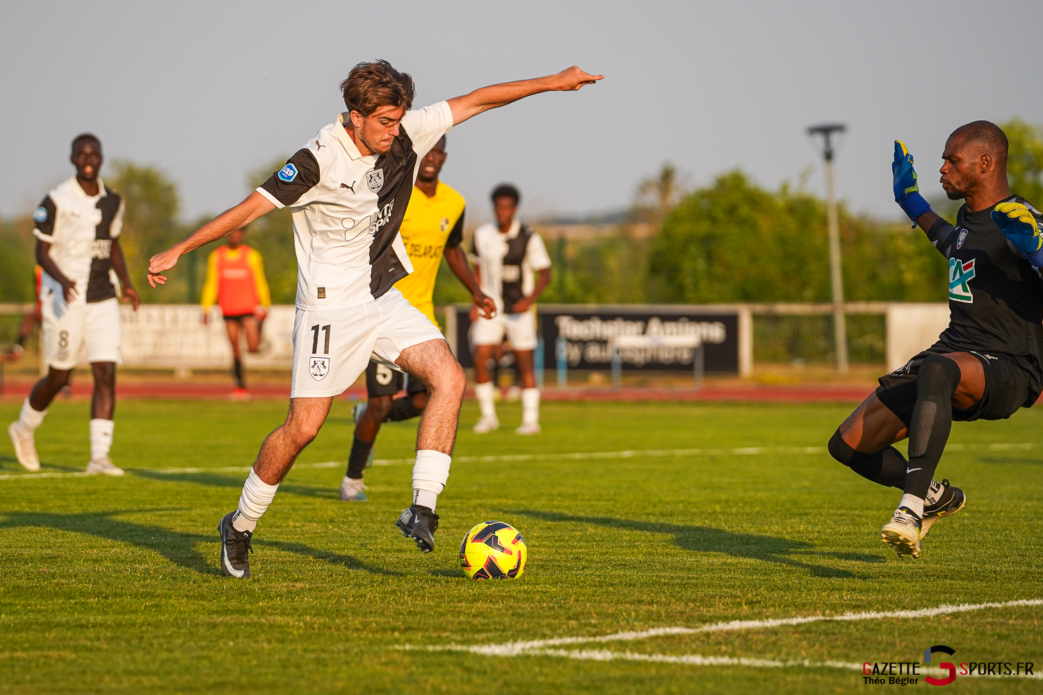 football match de préparation : us camon v amiens sc (b)