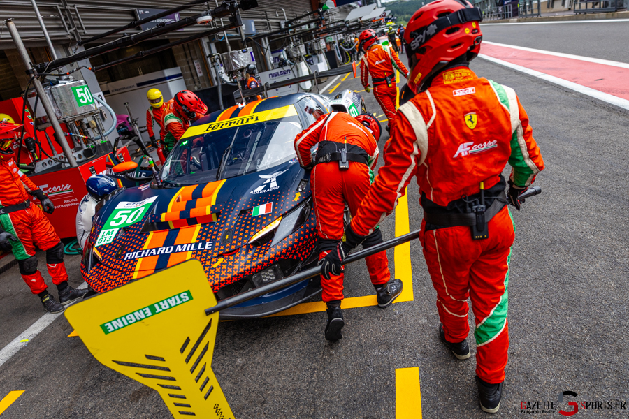 auto elms spa francorchamps lmgt3 ferrari 50 lilou wadoux benjamin praite gazette sports 004