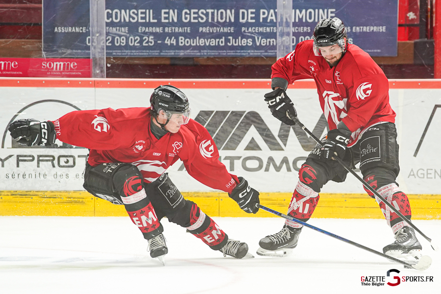 hockey sur glace (synerglace ligue magnus) : entraînement des gothiques d’amiens