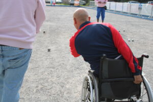 Pétanque-open régional-handisport-sport adapté-robin accart