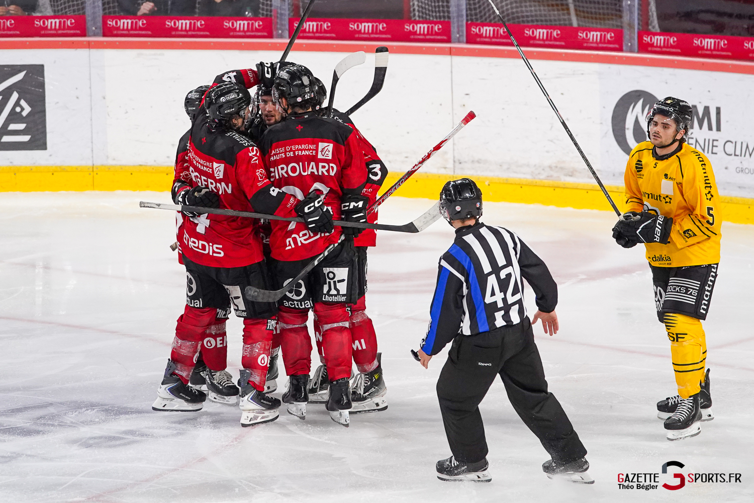 hockey sur glace (match de préparation) : gothiques d’amiens v dragons de rouen
