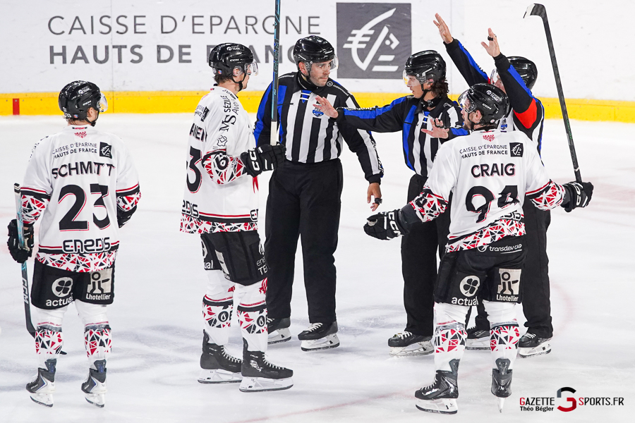 hockey sur glace (synerglace ligue magnus journée 1) : gothiques d’amiens v aigles de nice