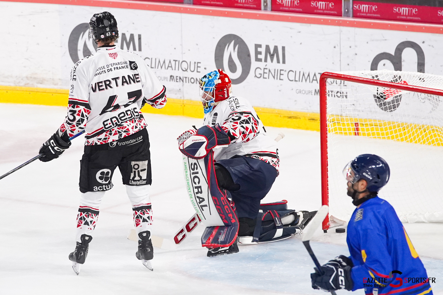 hockey sur glace (synerglace ligue magnus journée 1) : gothiques d’amiens v aigles de nice