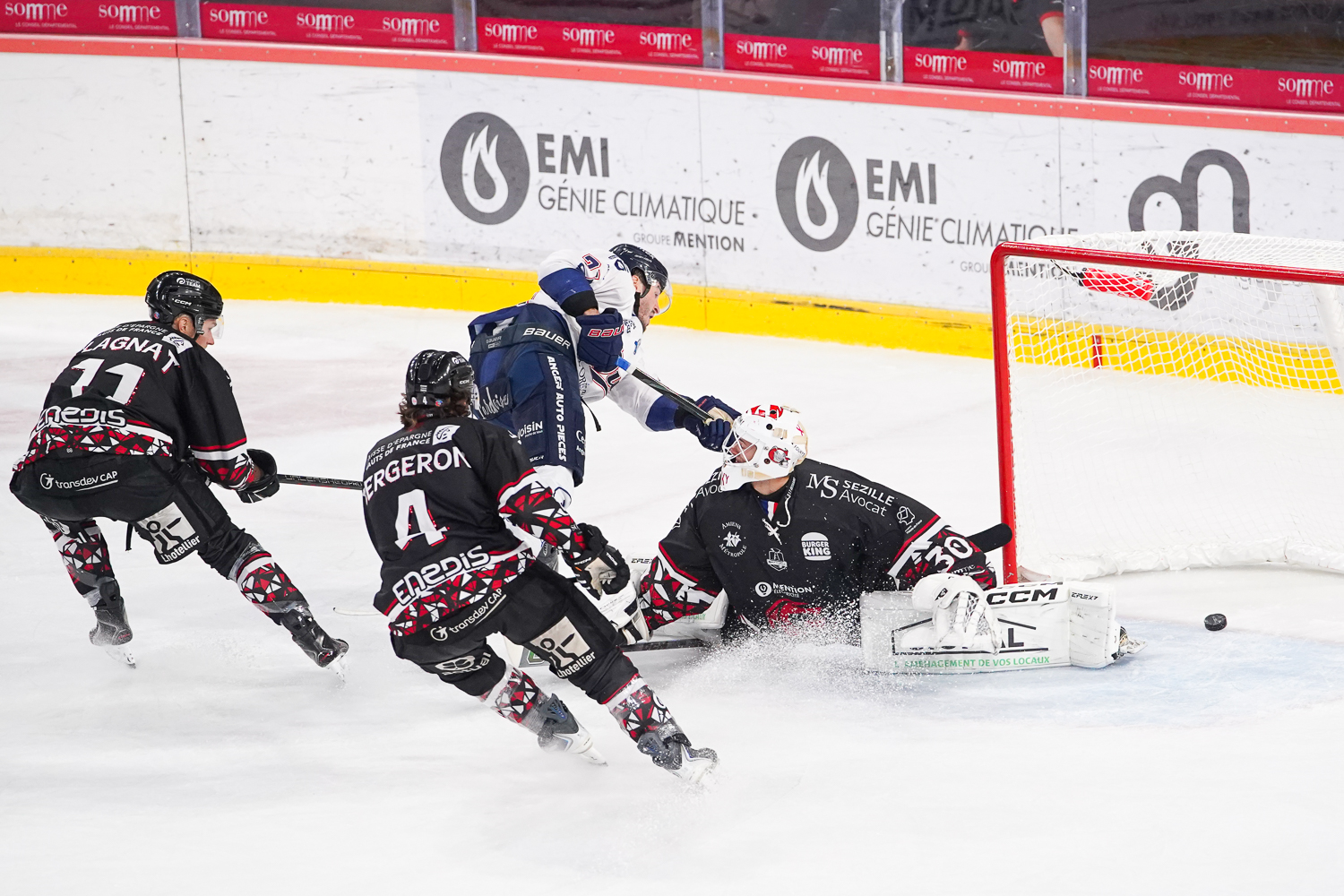hockey sur glace (synerglace ligue magnus journée 3) : gothiques d’amiens v ducs d’angers
