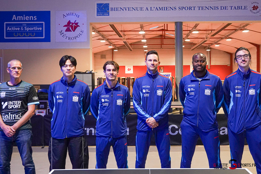 tennis de table (pro b) : soirée partenaires de l’amiens sport tennis de table