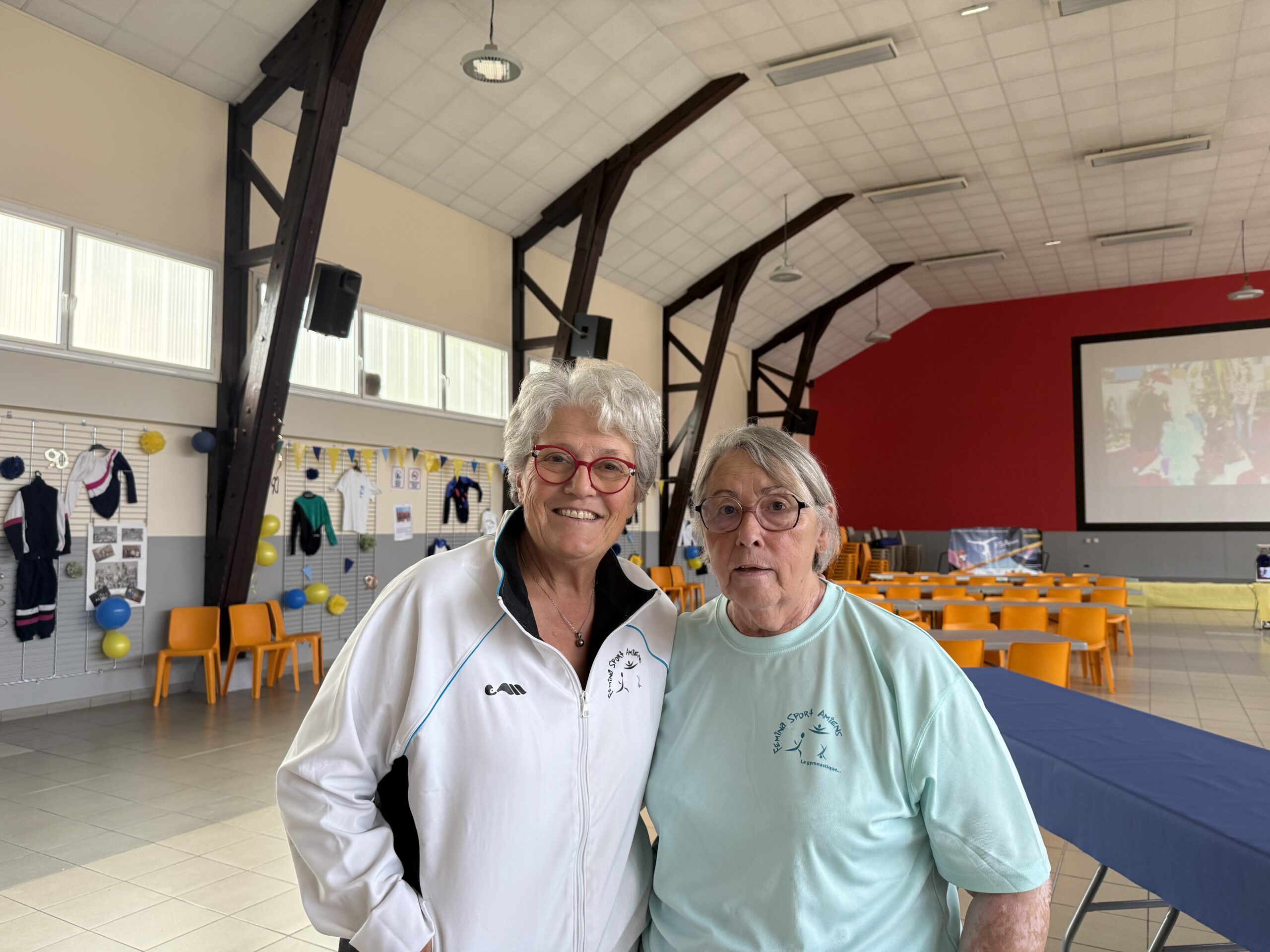 Monique Lefert et Fran&ccedil;oise Deparis Femina Sport 90 ans Emma Dinouard 