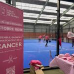 Tennis Raquettes roses Dinouard Emma