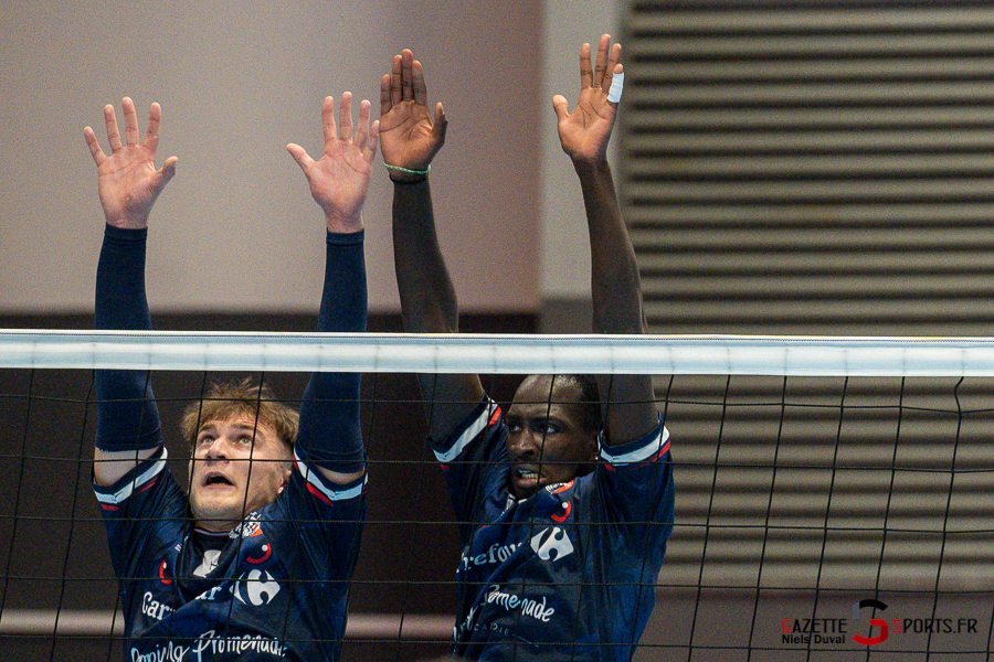 volley ball &eacute;lite amiens m&eacute;tropole volley cesson volley j04 gazette sport niels duval 18