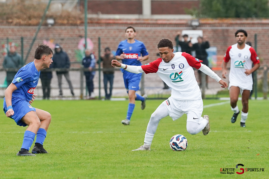 football (coupe de france 5e tour) : amiens rif ec anstaing chereng
