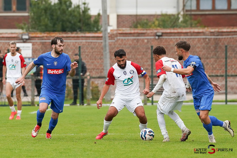 football (coupe de france 5e tour) : amiens rif ec anstaing chereng