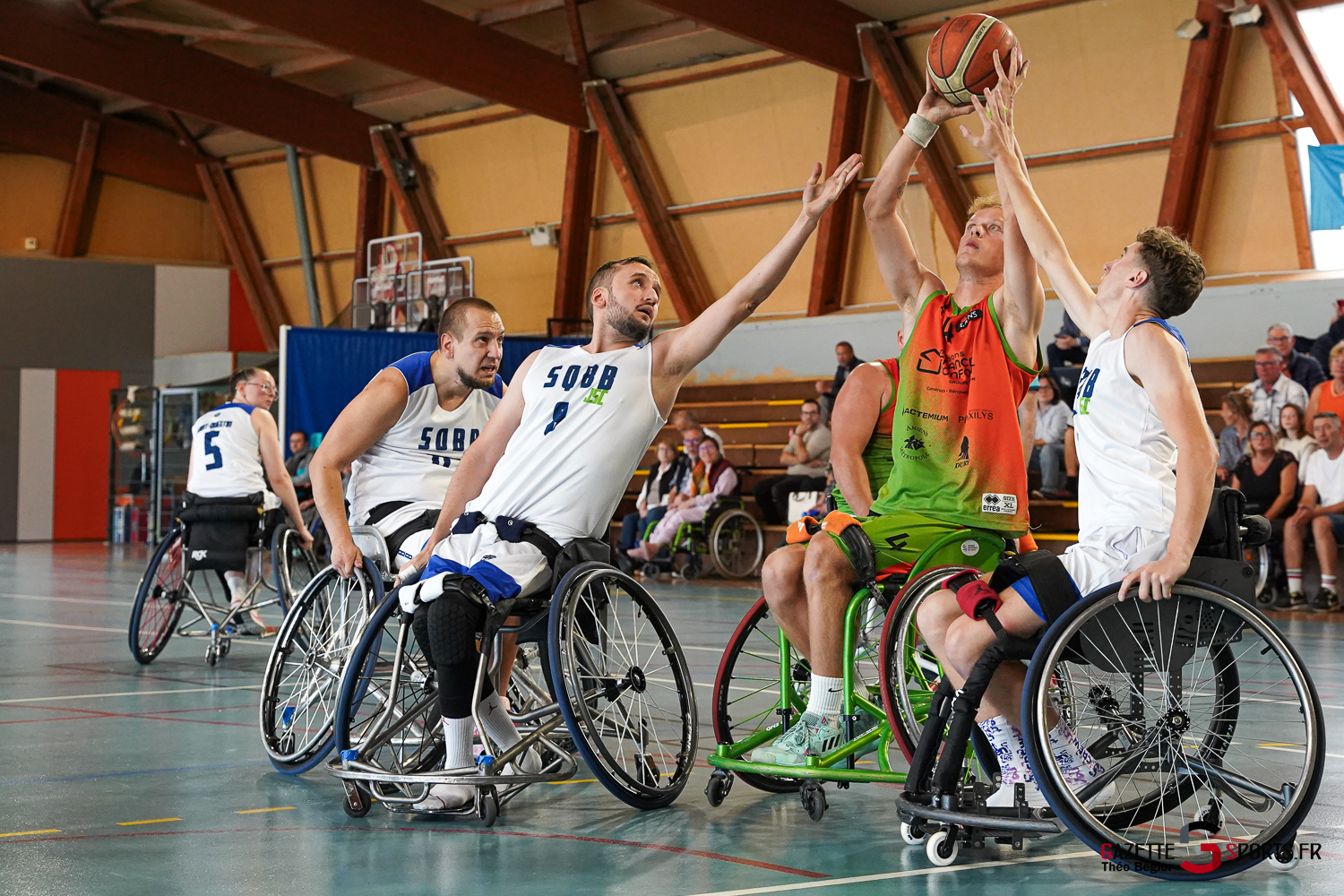 handibasket (nationale 3 journée 1) : handisport amiens métropole v saint quentin bb