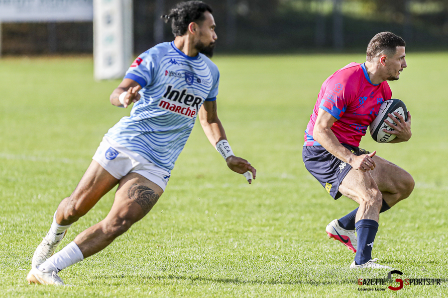 rugby federale 2 rca amiens vs les sables d olonne leandre leber gazettesports 14