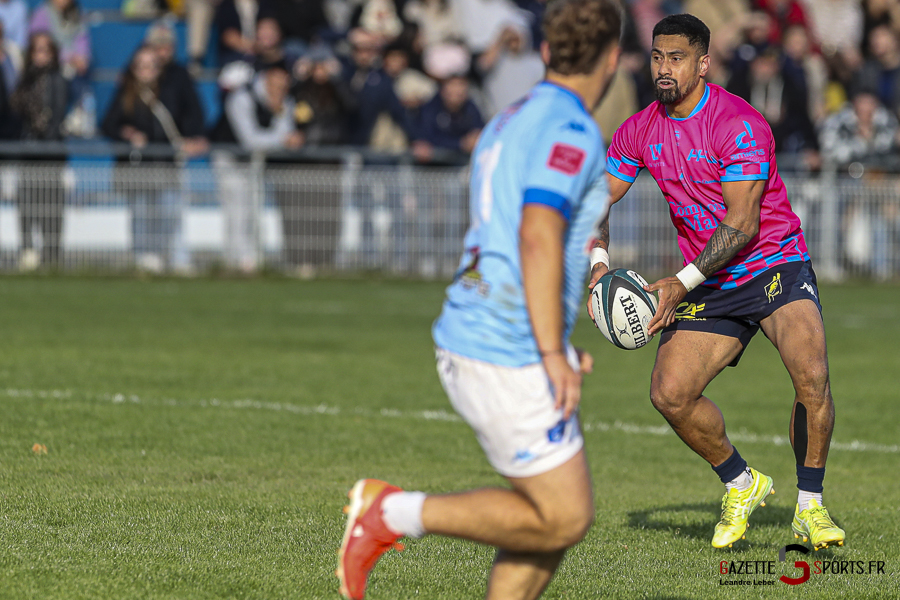 rugby federale 2 rca amiens vs les sables d olonne leandre leber gazettesports 31