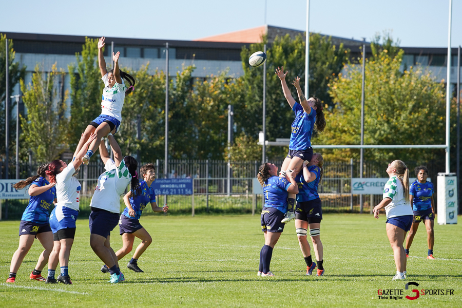 rugby (fédérale 2f journée 2) : licornes du rc amiénois stade villeneuvois lille métropole