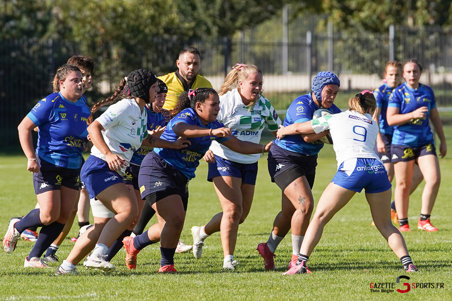 rugby (fédérale 2f journée 2) : licornes du rc amiénois stade villeneuvois lille métropole