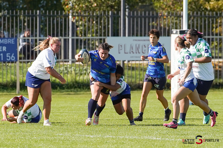 rugby (fédérale 2f journée 2) : licornes du rc amiénois stade villeneuvois lille métropole
