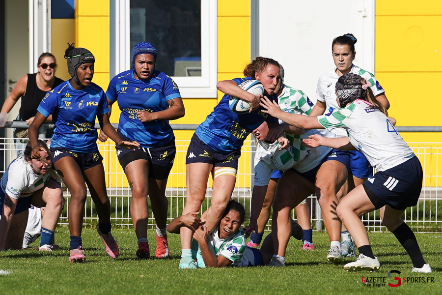 rugby (fédérale 2f journée 2) : licornes du rc amiénois stade villeneuvois lille métropole