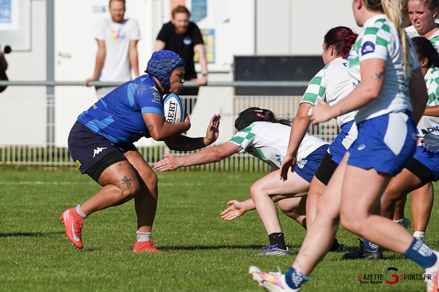 rugby (fédérale 2f journée 2) : licornes du rc amiénois stade villeneuvois lille métropole