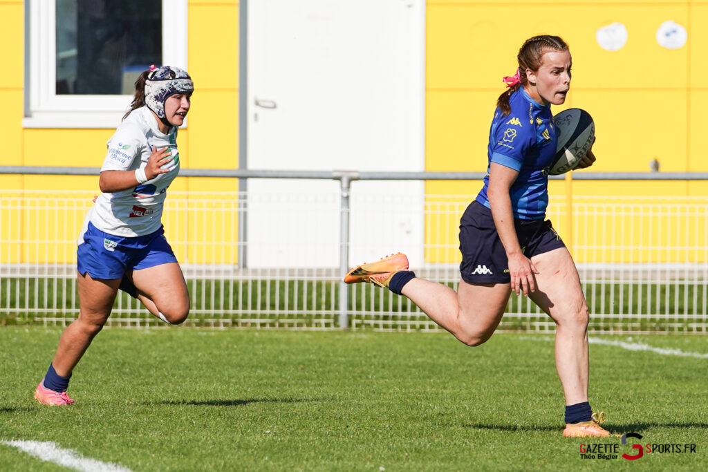 rugby (f&eacute;d&eacute;rale 2f journ&eacute;e 2) : licornes du rc ami&eacute;nois stade villeneuvois lille m&eacute;tropole
